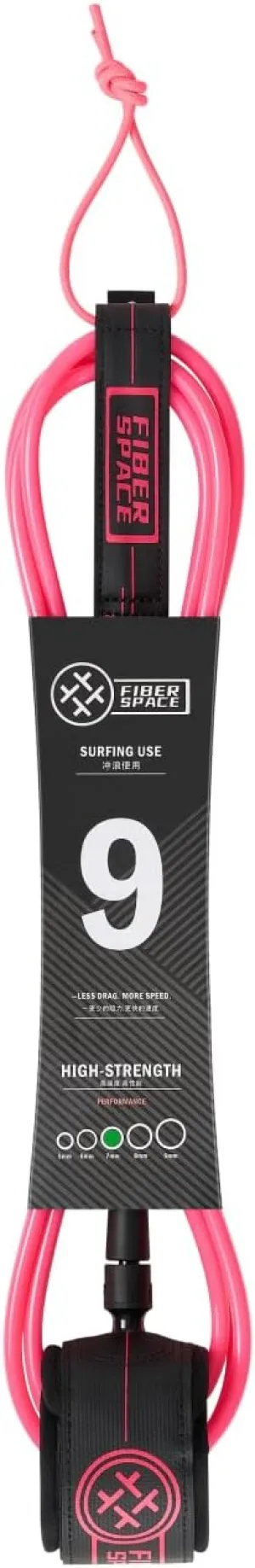Premium Surf Leash. High Resistance Lightweight, for All Types of Surfboards. 6/9 feet-5 Colors.