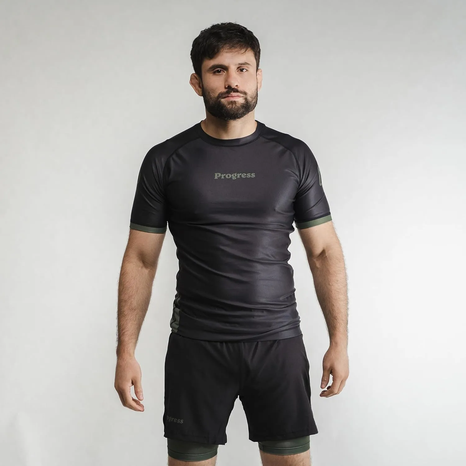 Progress Jiu Jitsu Academy BJJ Board Shorts | Comfortable & Durable Mens Brazilian Jiu Jitsu Gym Shorts
