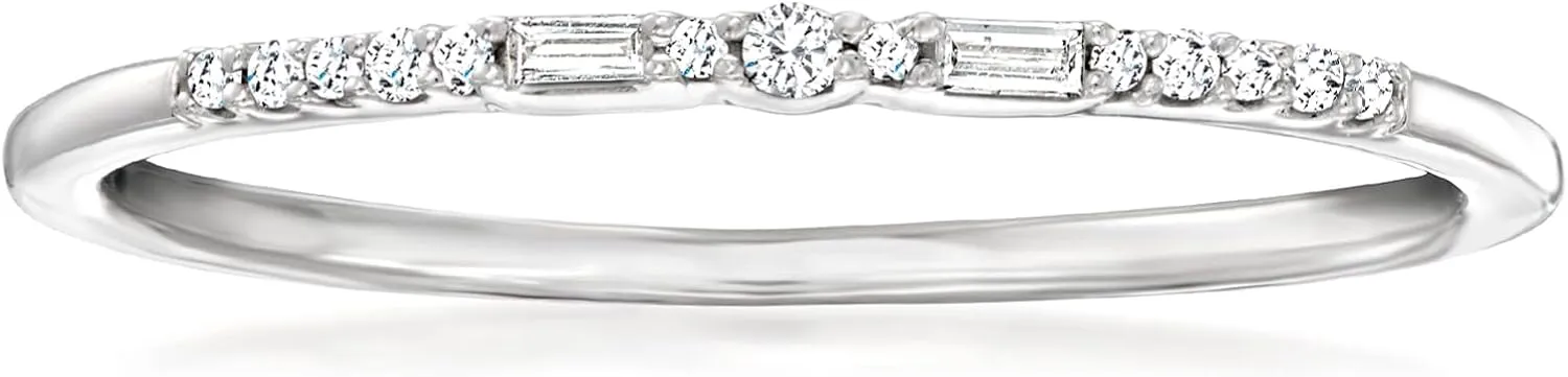Pure Collection by Ross-Simons Diamond Ring in Sterling Silver