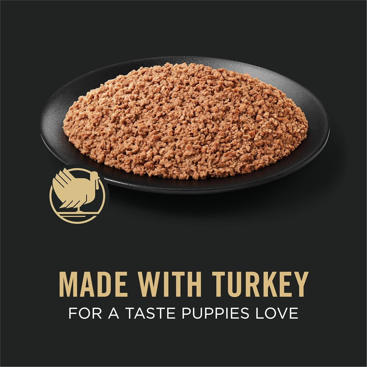 Purina Pro Plan Grain Free Wet Puppy Food, Classic Turkey Entrée - (Pack of 12) 13 oz. Cans