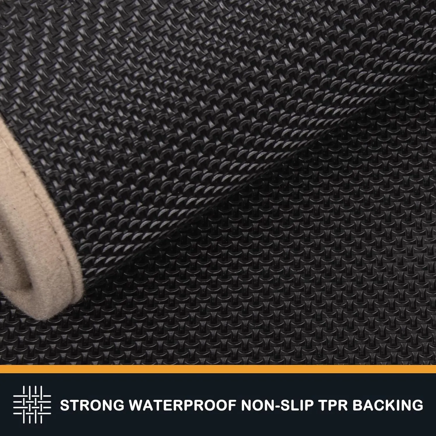 PURRUGS Dirt Trapper Door Mat 34" x 59", Non-Slip Machine Washable Entry Rug, Shoe Scraper, Dog Doormat, Super Absorbent Welcome Mat for Front & Back Door, Muddy Shoes & Paws, Taupe