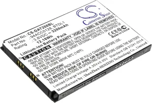 Replacement Battery Compatible for Datalogic Axist DL-Axist (3200mAh/3.8V), 94ACC0128 3H21-00000491 94ACC0129 BTDL1 Battery