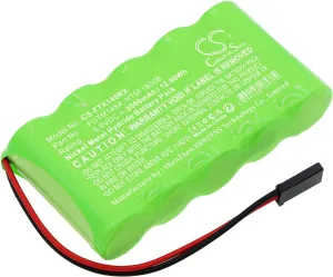 Replacement Battery Fit for FUTABA Transmitter 10J, Transmitter 14SG, Transmitter 4PKS, Transmitter 4PL, Transmitter 6J, Transmitter 8J FUTM1484, HT5F1800B (2000mAh)