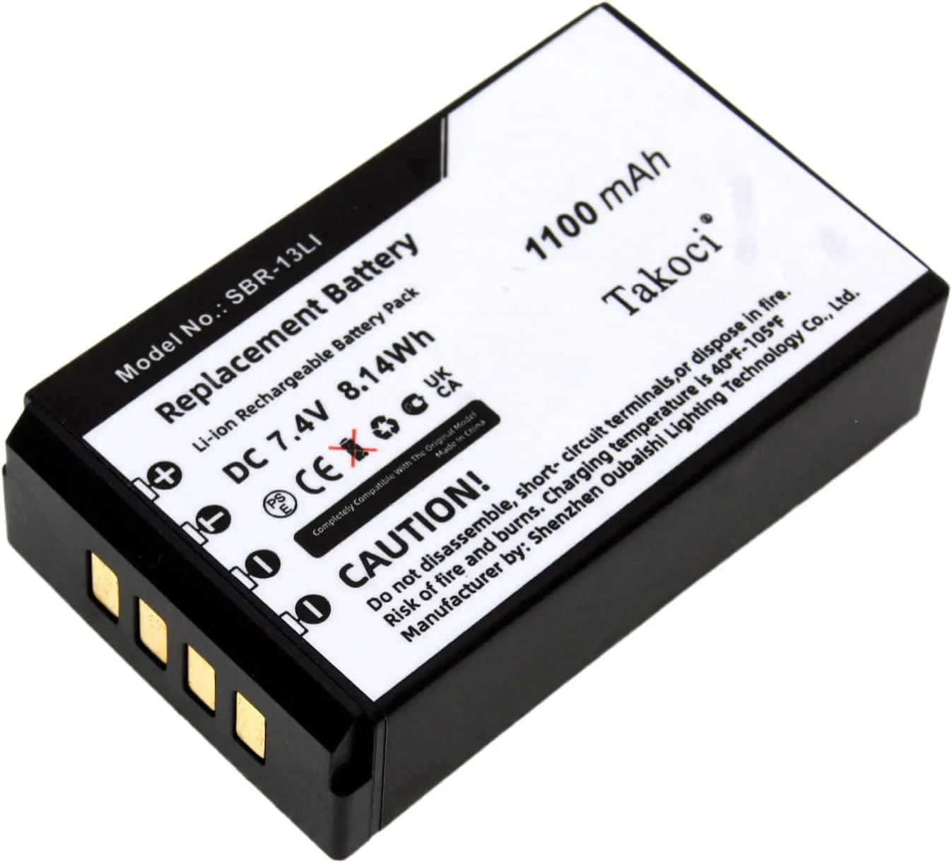 Replacement Battery for Standard Horizon HX870 HX870E,Compatible with Part Number SBR-13LI
