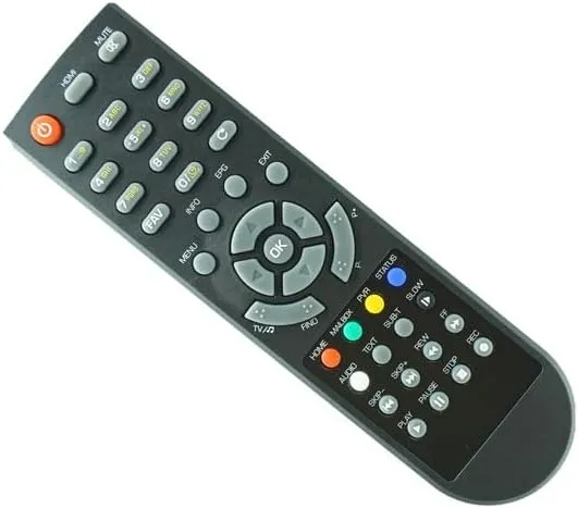 Replacement Remote Control for Opticum X80 HDMI & Opticum CX80 XS65 XS65-COMBO & Opticum HD X403P & OPTICUM SKYMASTER N6 TV Telekarta Conax Satellite Receiver