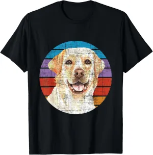 Retro Vintage Labrador - Dog Owner Pet Lover Puppy Trainer T-Shirt