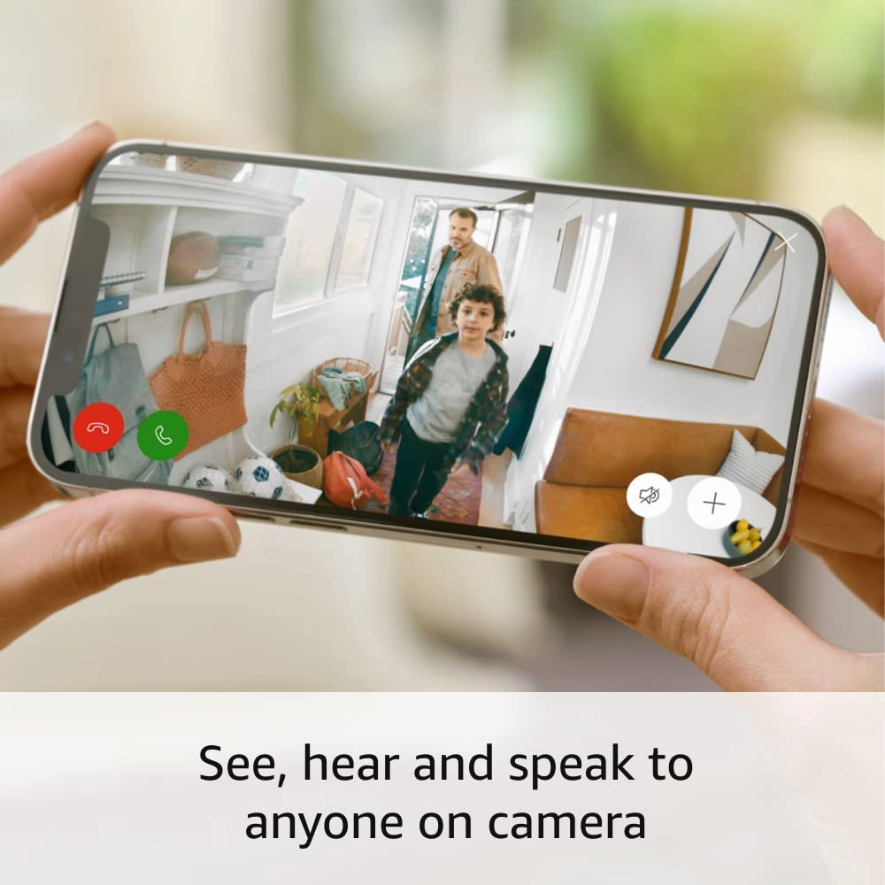 Ring Indoor Cam (newest model) — Home or business security in 1080p HD video, Starlight
