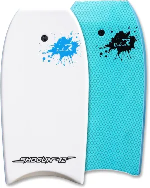 Rokia R Bodyboard for Beach Include Leash 42 Inch Body Board with Durable EPO Core Reticular Structure Board Great Surfing for Teens and Adult