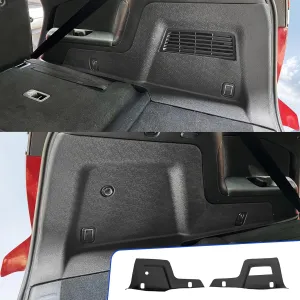 Rongtaod Cargo Side Mat Compatible with 2022 2023 2024 2025 Nissan Pathfinder TPE Cargo Liner Trunk Liner Trunk Side Wall Mat All Weather Pathfinder Accessories (Cargo Side Mat)