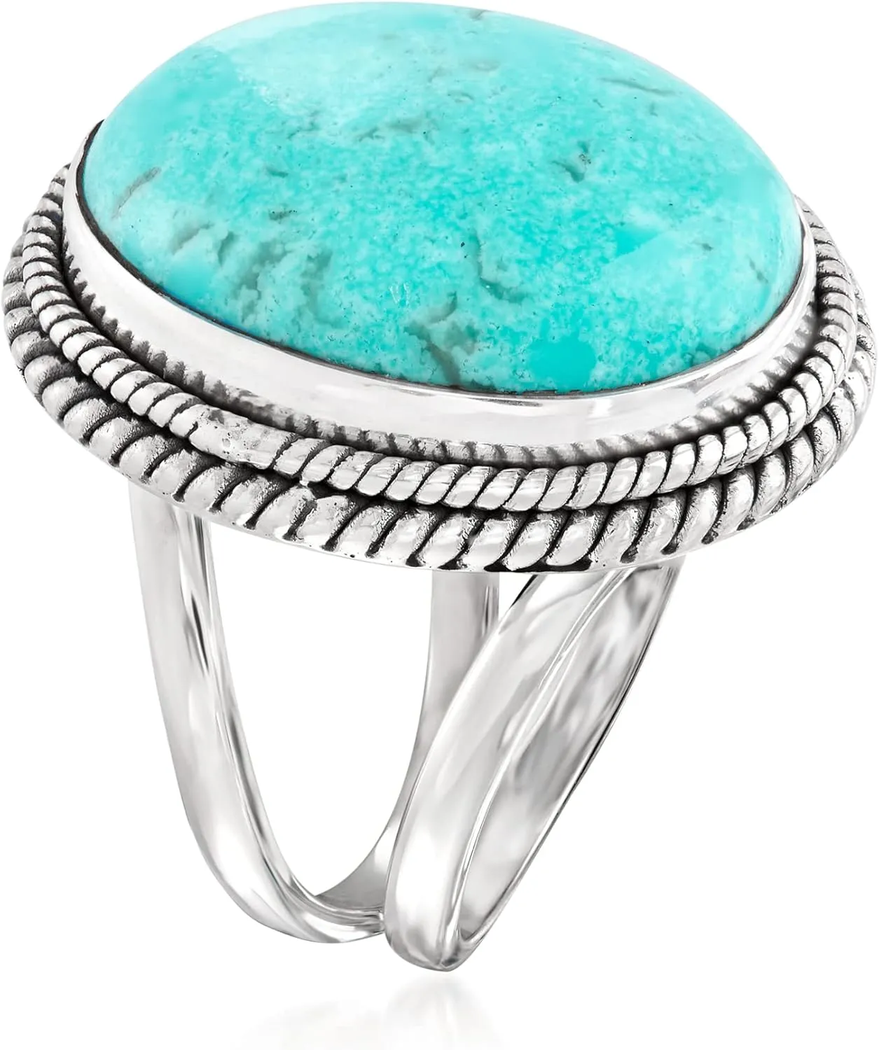 Ross-Simons Turquoise Ring in Sterling Silver
