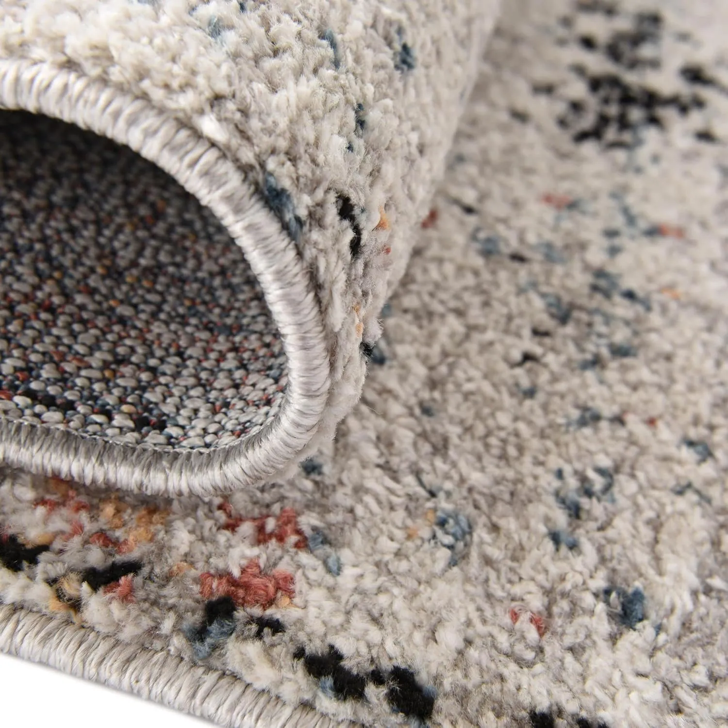 Rugs.com Aramis Collection Rug – 2' x 3' Ivory Medium Rug Perfect for Entryways, Kitchens, Breakfast Nooks, Accent Pieces