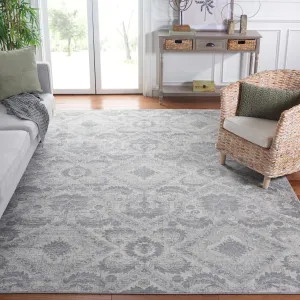 Safavieh Area Rug 8x10 - Brentwood Collection - Large - Grey & Light Grey, Diamond Damask Design, Non-Shedding & Easy Cleaning, Ideal for Living Room, Bedroom, Office, Dining Space (BNT827F)