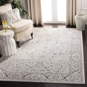 SAFAVIEH Area Rug 8x10 - Isabella Collection - Large - Light Grey & Cream, Oriental Design, Non-Shedding & Easy Cleaning, Ideal for Living Room, Bedroom, Office, Dining Space (ISA912F)