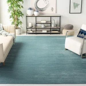 SAFAVIEH Area Rug 8x10 - Vision Collection - Large - Aqua, Modern Ombre Tonal Chic Design, Non-Shedding & Easy Cleaning, Ideal for Living Room, Bedroom, Office, Dining Space (VSN606B)