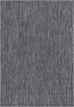 SAFAVIEH Courtyard Collection 2' x 3'7" Black/Grey CY8520 Solid Indoor/ Outdoor Waterproof Easy Cleaning Patio Backyard Mudroom Accent Rug