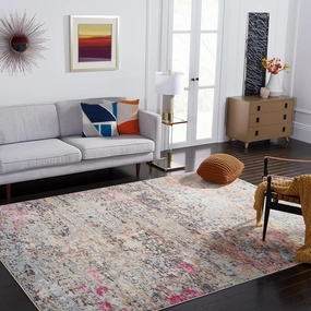 SAFAVIEH Area Rug 8x10 - Madison Collection - Large - Black & Gold, Modern Abstract Design, Non-Shedding & Easy Cleaning, Ideal for Living Room, Bedroom, Office, Dining Space (MAD460Z)