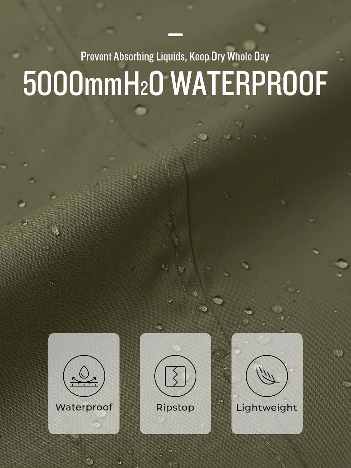 SaphiRose Women's Long Rain Jacket Waterproof Rain Coat with Hood Outdoor Light Raincoats Windbreaker