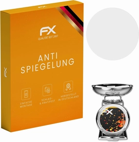 Screen Protector compatible with Gastroback Classic Waage 2 kg Screen Protection Film, anti-reflective and shock-absorbing FX Protector Film (2X)
