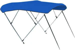 Seal Skin Covers 3 Bow / 4 Bow Bimini Top for Boats, Marine Grade Waterproof Canopy Cover with Frame, Durable Sun Shade Cover, Mounting Hardware, Rear Straps & Storage Boot