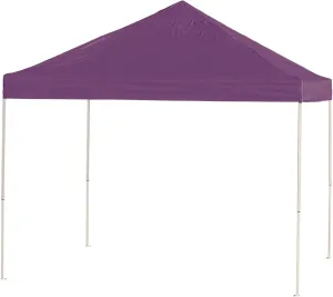 ShelterLogic Easy Set-Up Straight Leg 50  UPF Protection Pop-Up Canopy with Roller Storage Bag for The Beach, Park, Tailgating, and Other Outdoor Activities
