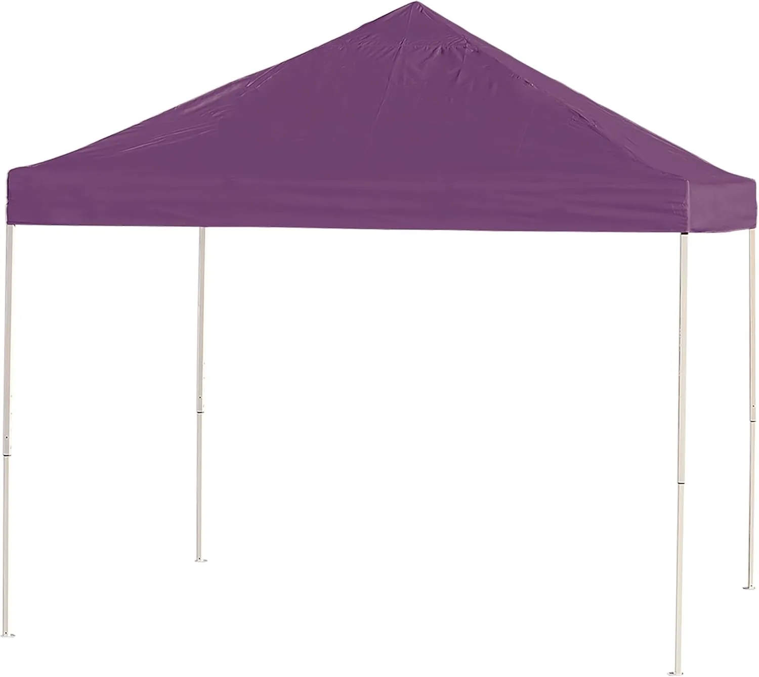 ShelterLogic Easy Set-Up Straight Leg 50  UPF Protection Pop-Up Canopy with Roller Storage Bag for The Beach, Park, Tailgating, and Other Outdoor Activities