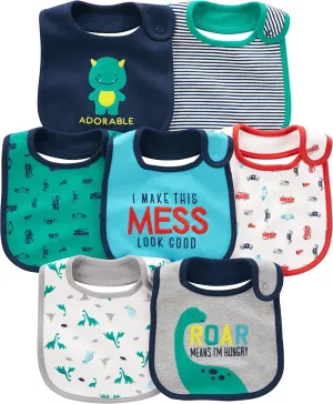 Simple Joys by Carter's Baby 7-Pack Teething Bibs