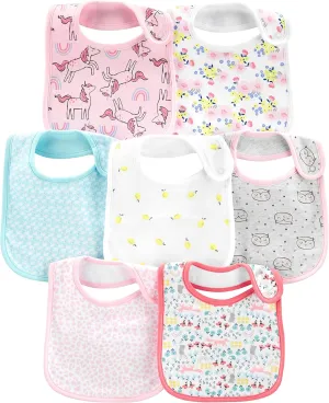 Simple Joys by Carter's Baby 7-Pack Teething Bibs