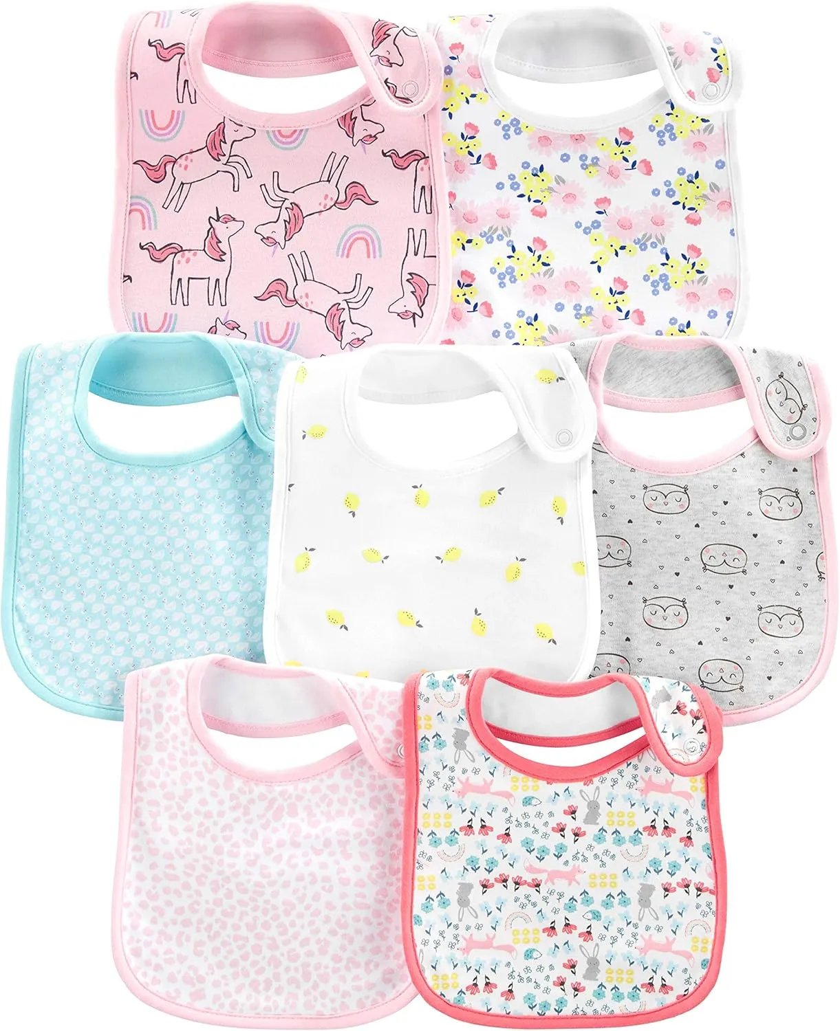 Simple Joys by Carter's Baby 7-Pack Teething Bibs