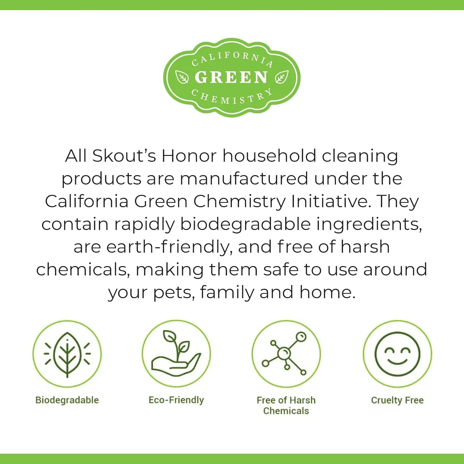 SKOUT'S HONOR Pet Stain and Odor Remover - Powerful Cleaner for Dog Urine, sweat, and other messes, Destroys and Removes Odor and Stain Molecules, Eco-Friendly Formula for Carpets and Home, 128oz