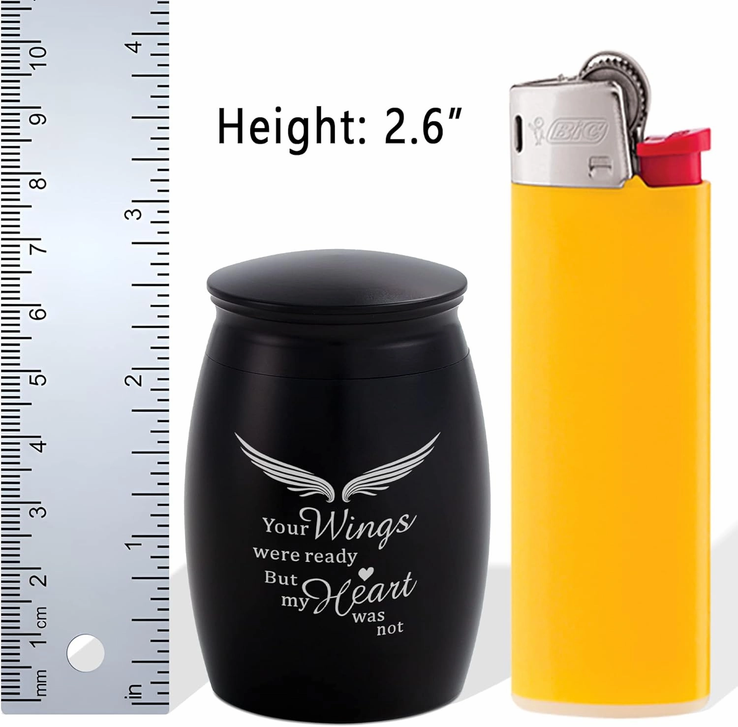 Small Keepsake Urns for Ashes Adult Male or Female Set of 6, 2.67 Inches Mini Cremation Urns for Human Memorial Funeral Ashes