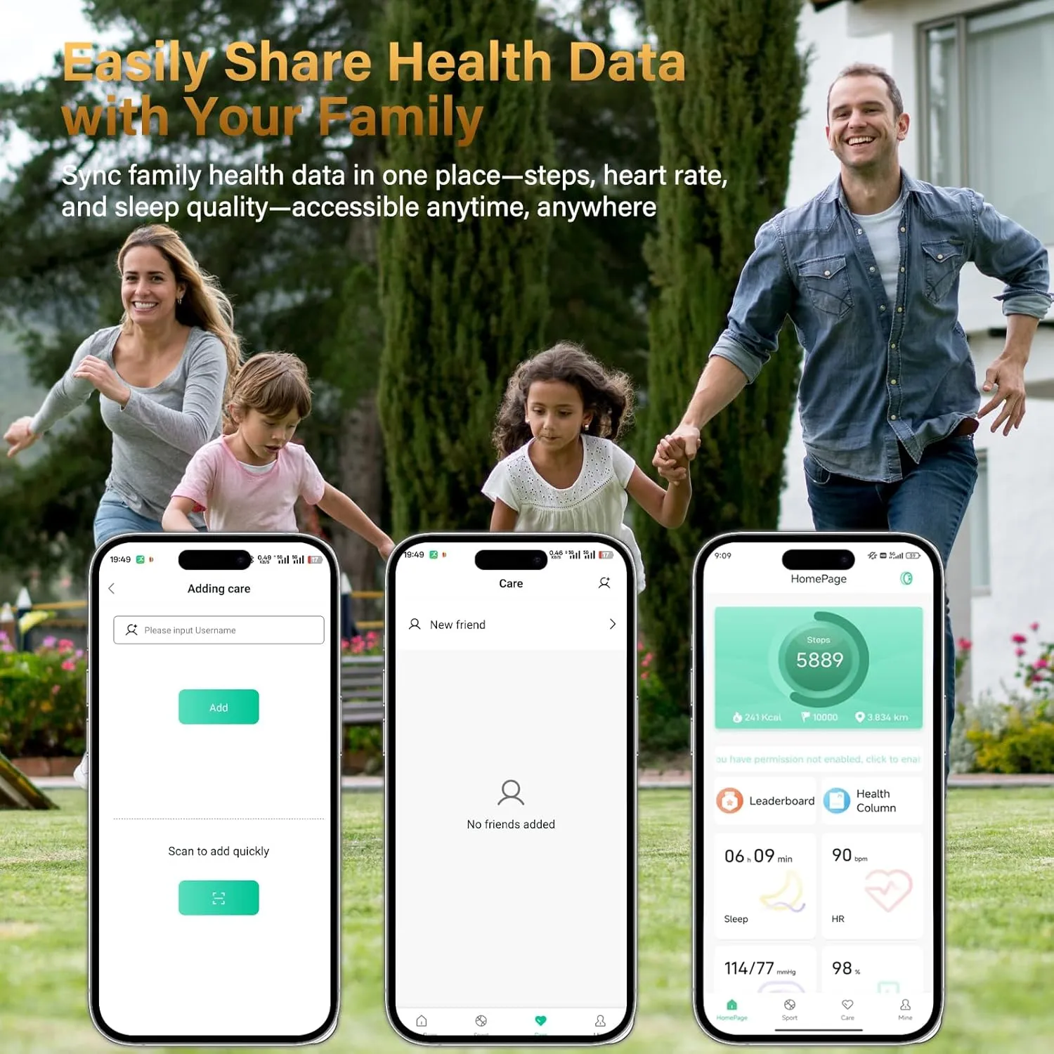 Smart Fitness Ring for Men & Women – Health & Activity Tracker with Heart Rate, Sleep Monitoring, Blood Oxygen, Motion Tracking, and Remote Camera Control, Waterproof & No Subscription Required