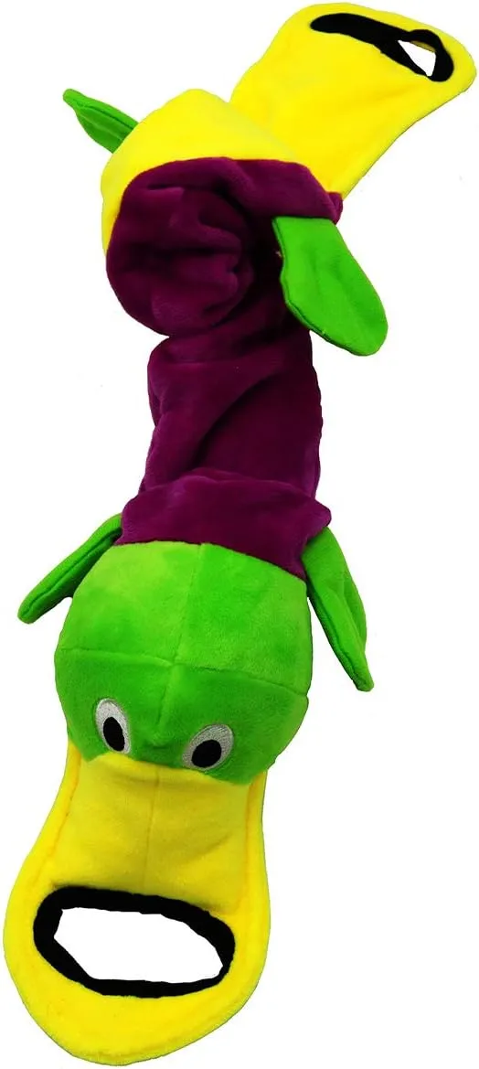 SmartPetLove Tender-Tuffs Platypus Tug Plush Dog Toy - Squeaky and Interactive Tug-of-War Dog Toy for Small to Large Dogs