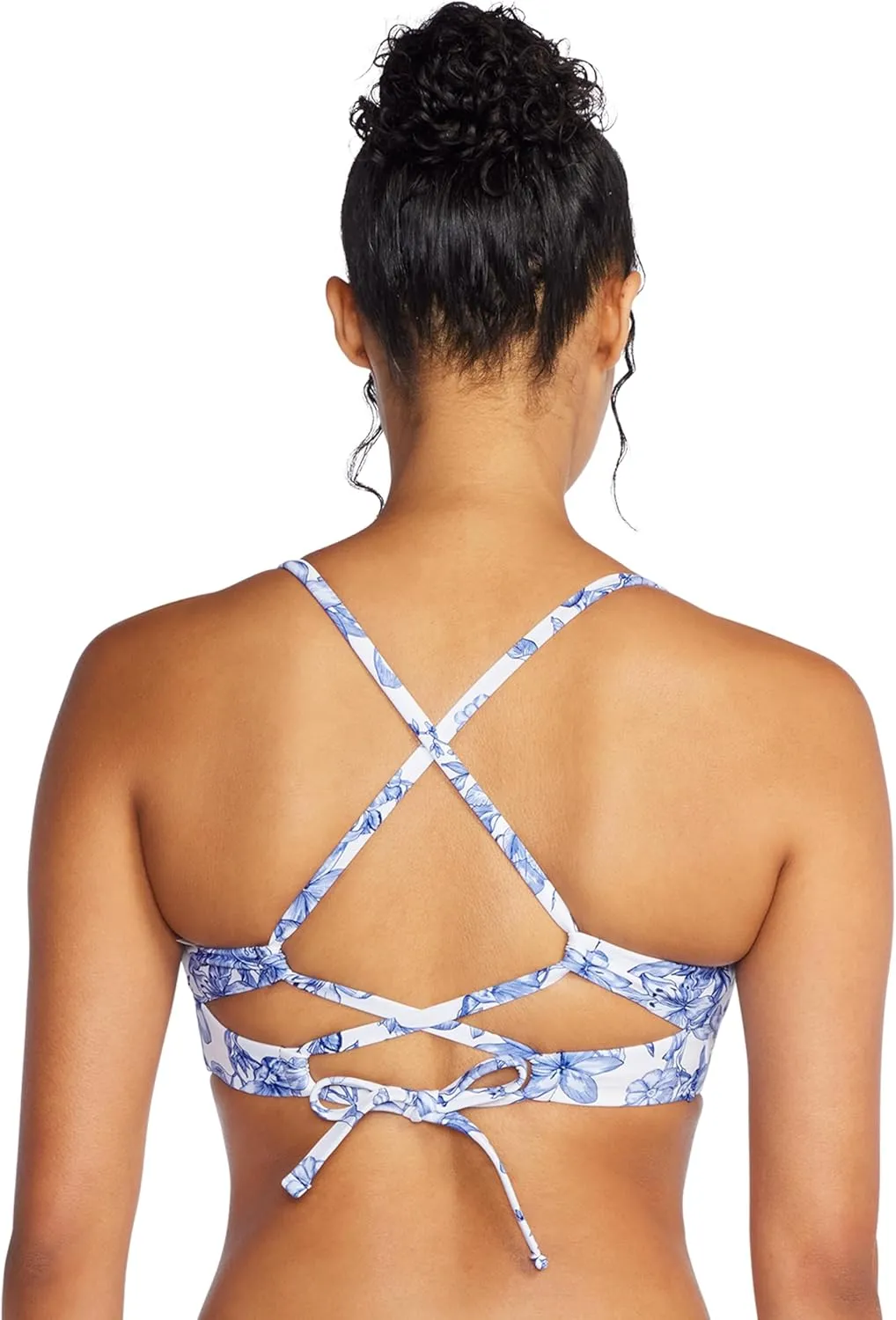 Speedo Women's Swimsuit Top Bikini Endurance Tie Back Demi