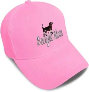 Speedy Pros Baseball Cap Beagle Mom Mama Dog Pet Embroidery Acrylic Dad Hats for Men & Women