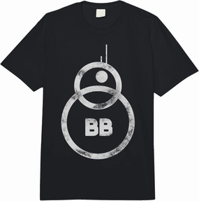 Star Wars The Force Awakens BB-8 Simple Logo Comfort Colors Adult Heavyweight T-shirt