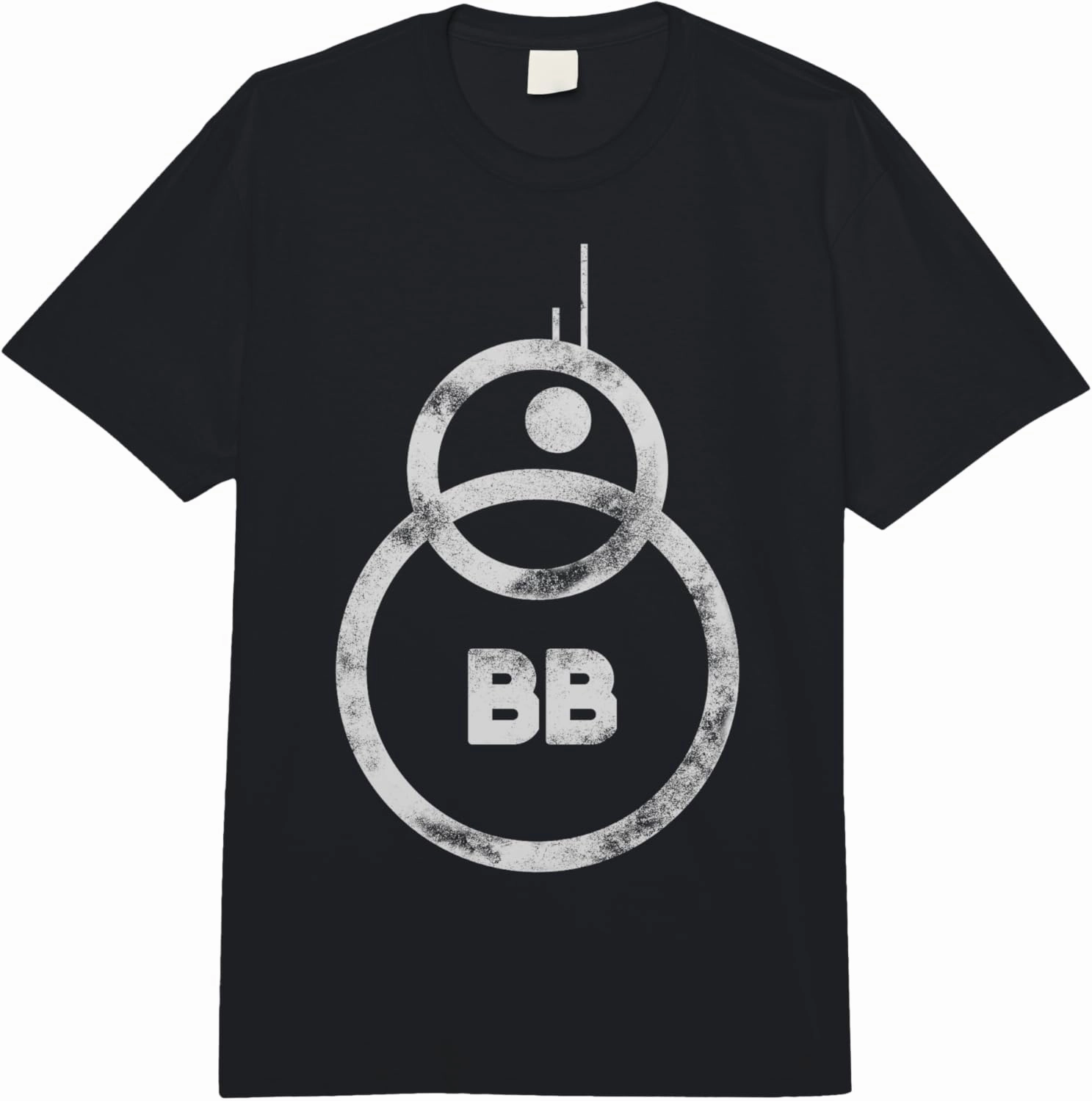 Star Wars The Force Awakens BB-8 Simple Logo Comfort Colors Adult Heavyweight T-shirt