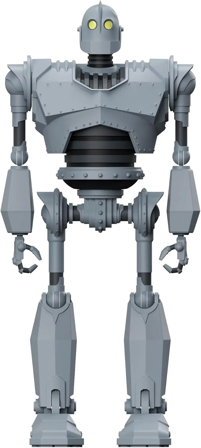 Super7 Deluxe The Iron Giant - 7" Iron Giant Action Figure Classic Animated Movie Collectibles and Retro Toys