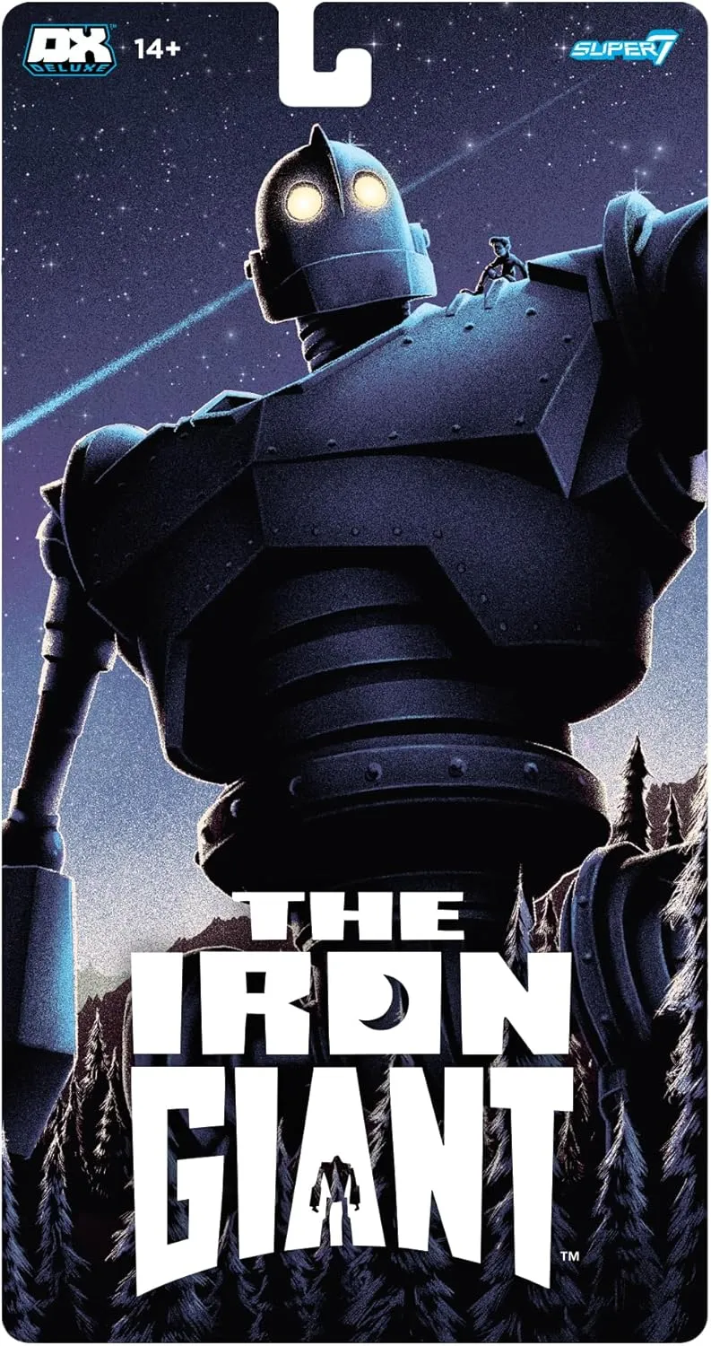Super7 Deluxe The Iron Giant - 7" Iron Giant Action Figure Classic Animated Movie Collectibles and Retro Toys