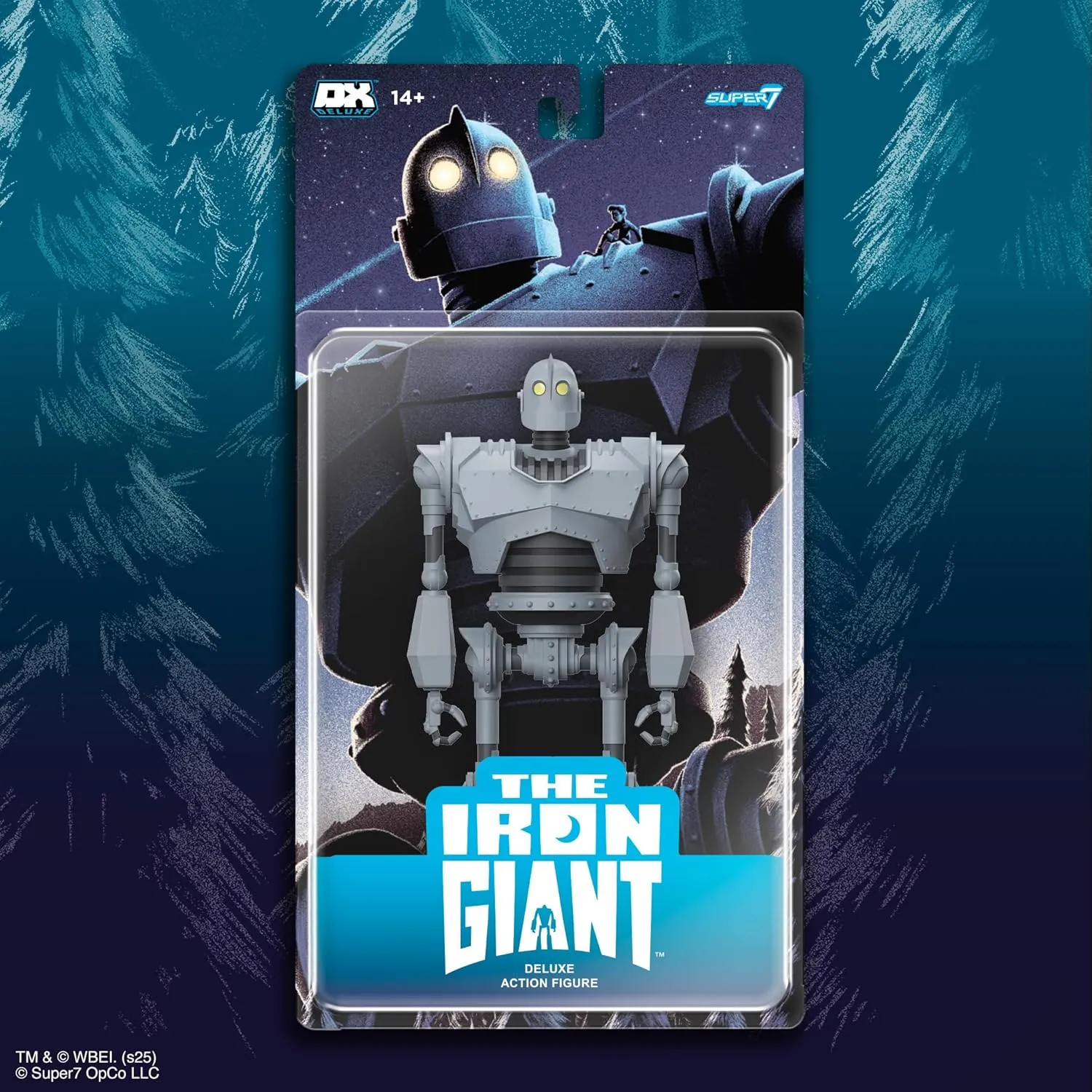 Super7 Deluxe The Iron Giant - 7" Iron Giant Action Figure Classic Animated Movie Collectibles and Retro Toys