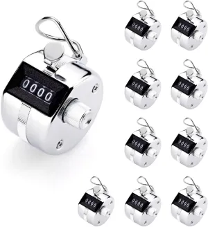 TC-04 Handheld Tally Counter, Digital Pitch Counter Clicker, Mechanical Lap Counter, Taiwan Made Heavy Duty Counter
