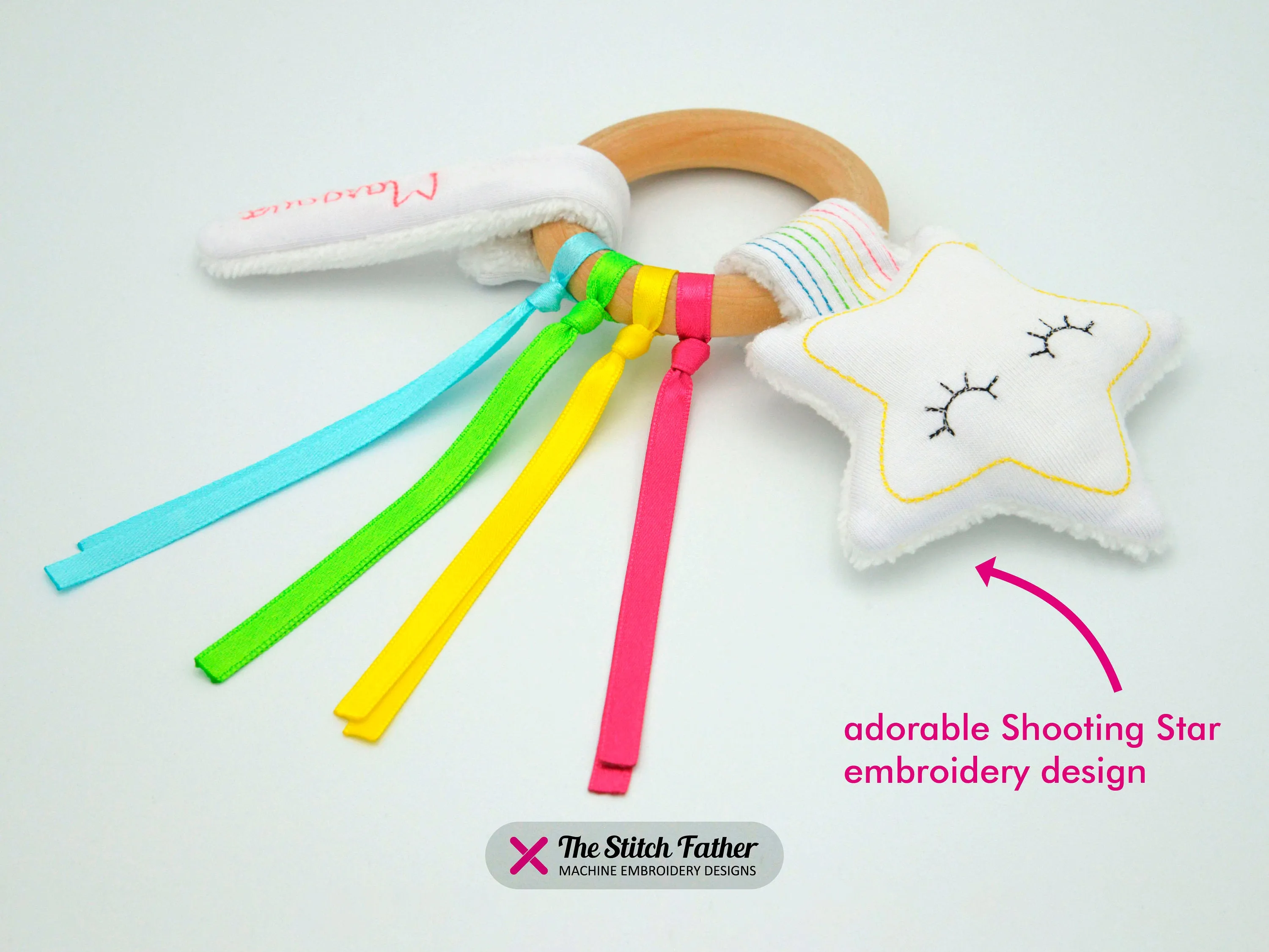 Teething Ring Shooting Star
