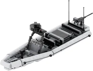 The 11-Meter Naval Special Warfare Rigid Inflatable Boats 501 Pieces MOC for Age 18 