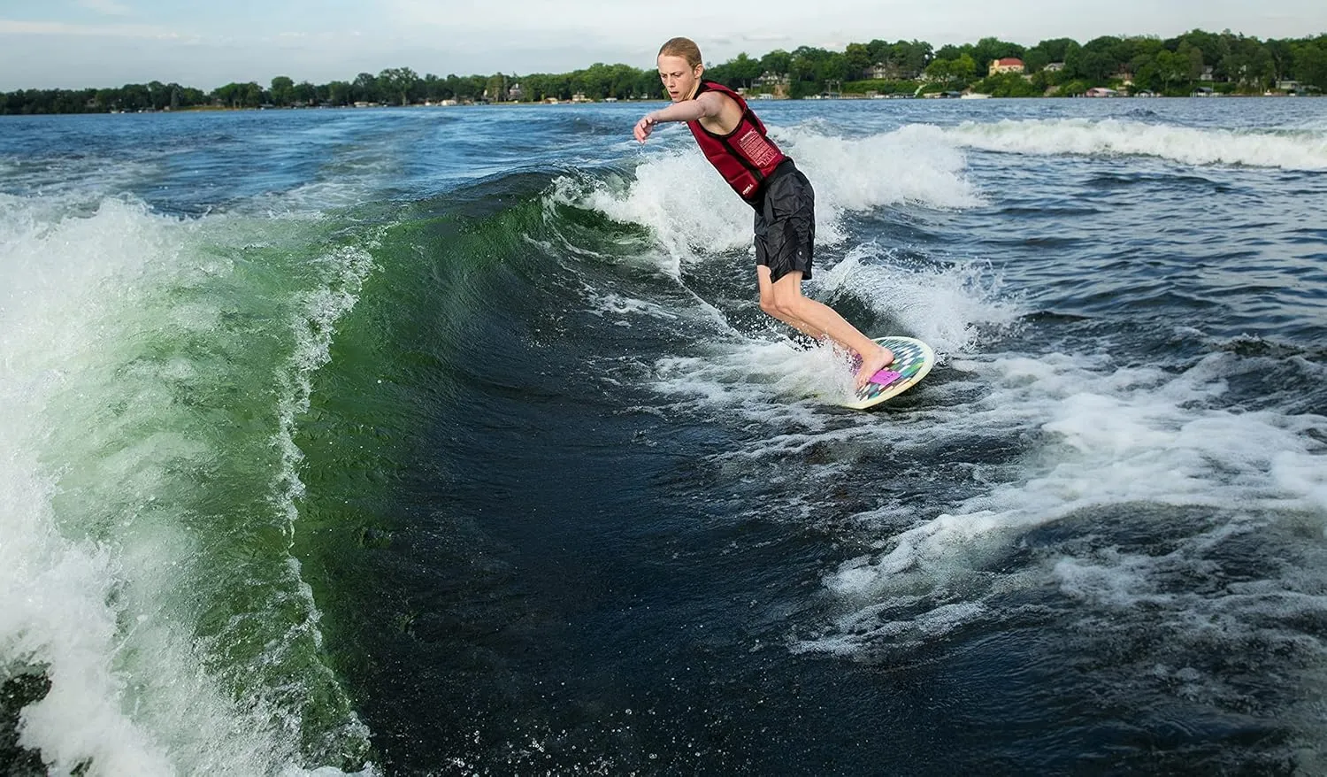 Tidal Wake TAG-IT Pointed Nose Surf & Wake Board Sock Bag with Built-in Name Tag, 52-53" Personalize with Your Name!