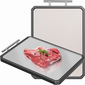 Titanium Cutting Board, Double Sided Cutting Board for Kitchen, 16 * 11 inch Dishwasher Safe Chopping Board, Titanium and Food-Grade Wheat Straw PP