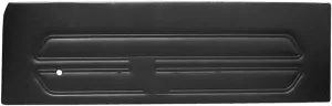 TMI 10-70809-3722 Mustang Black Corinthian Grain Vinyl Standard Door Panel (Convertible, Sportsroof, Coupe)