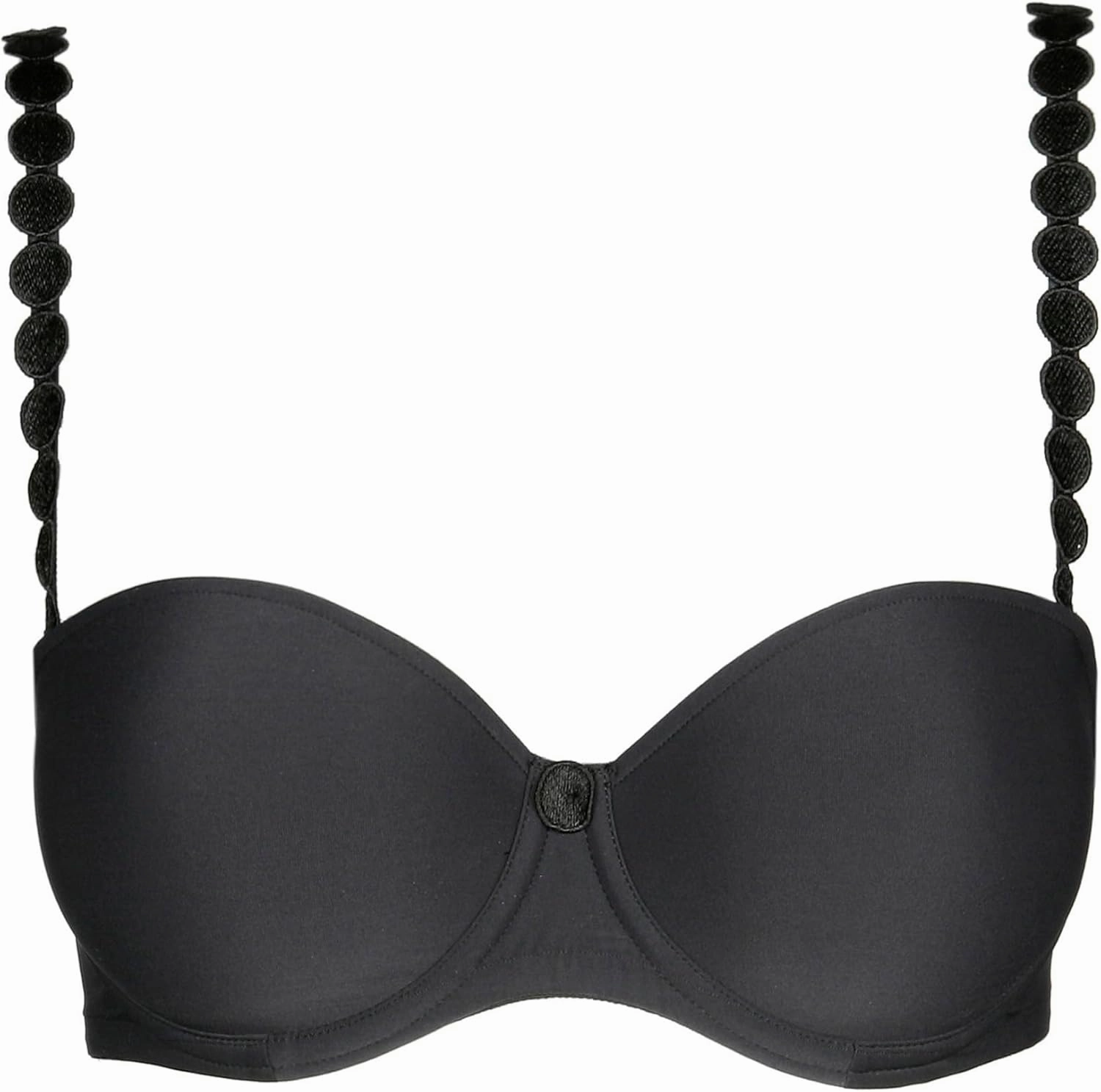 Tom Strapless T-Shirt Bra 38C, Charcoal