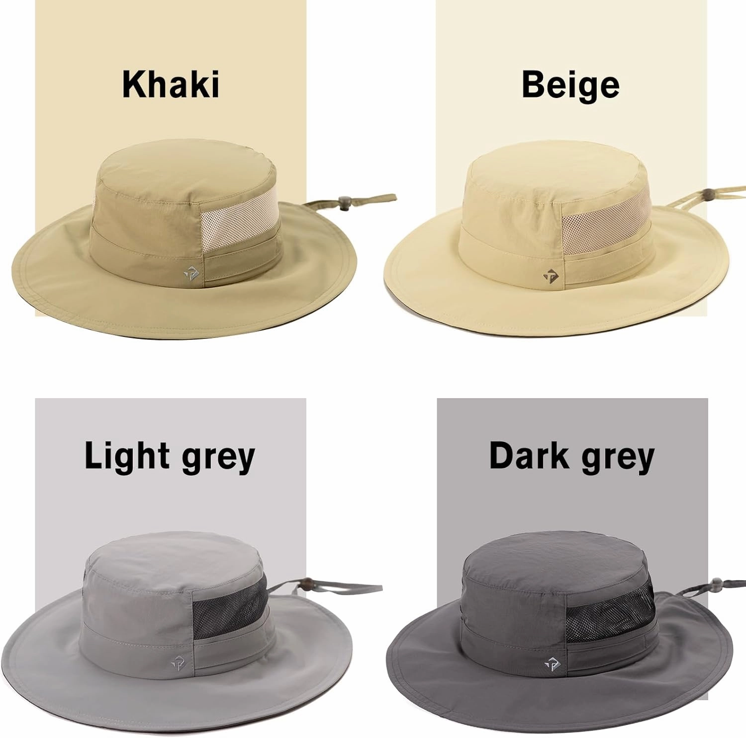 TOP-EX SunShield Sun Hat with UPF 50 , Floppy Wide Brim, Breathable Adjustable Fit (6 7/8-8 3/8)
