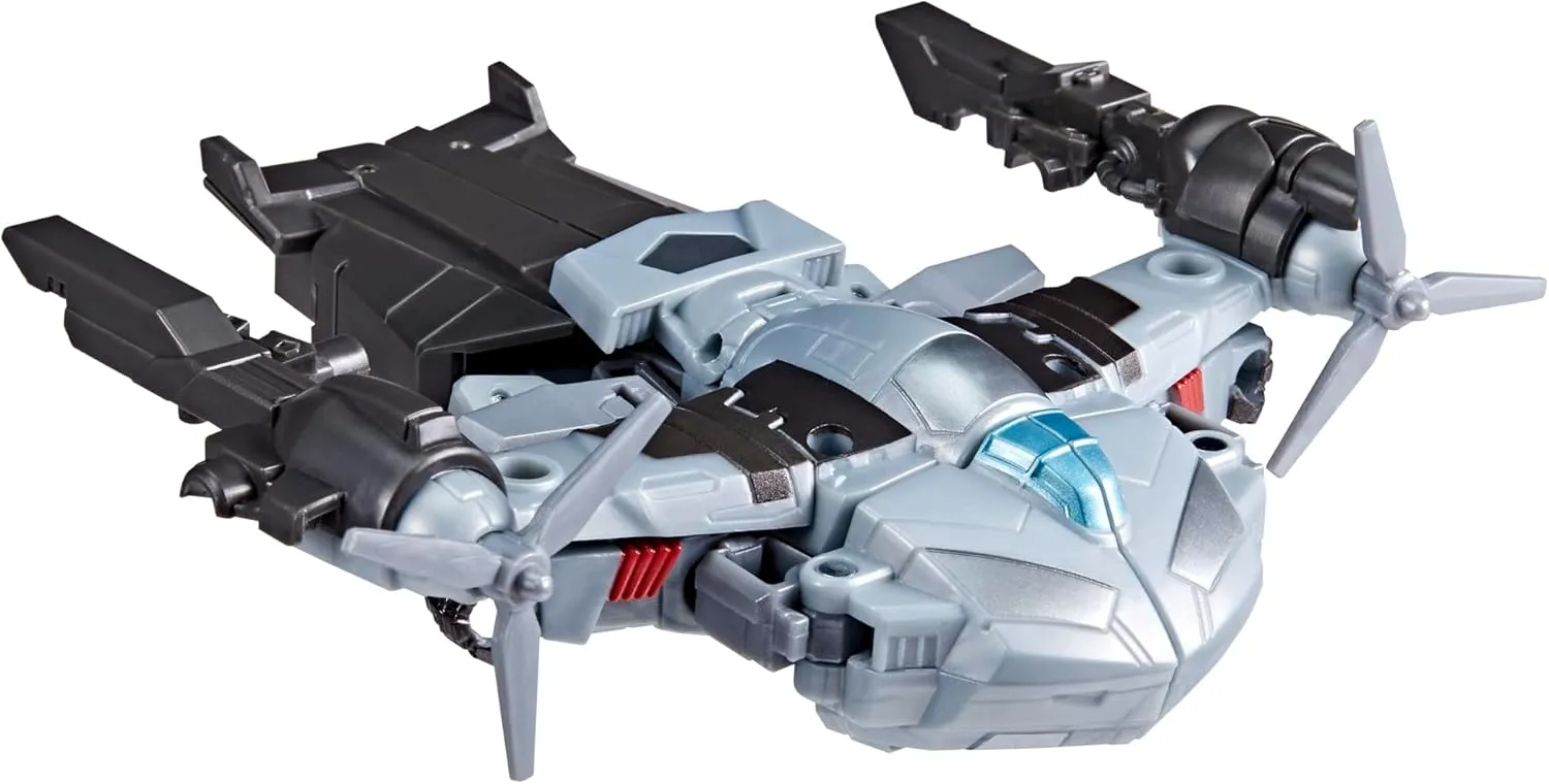 Transformers Toys EarthSpark Deluxe Class Megatron Action Figure, 5-Inch, Robot Toys for Kids Ages 6 and Up