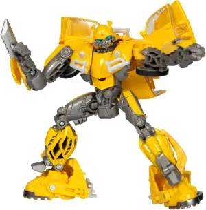 Transformers Toys Studio Series Deluxe Class Bumblebee 117 Bumblebee 4.5-inch Converting Action Figure, 8 