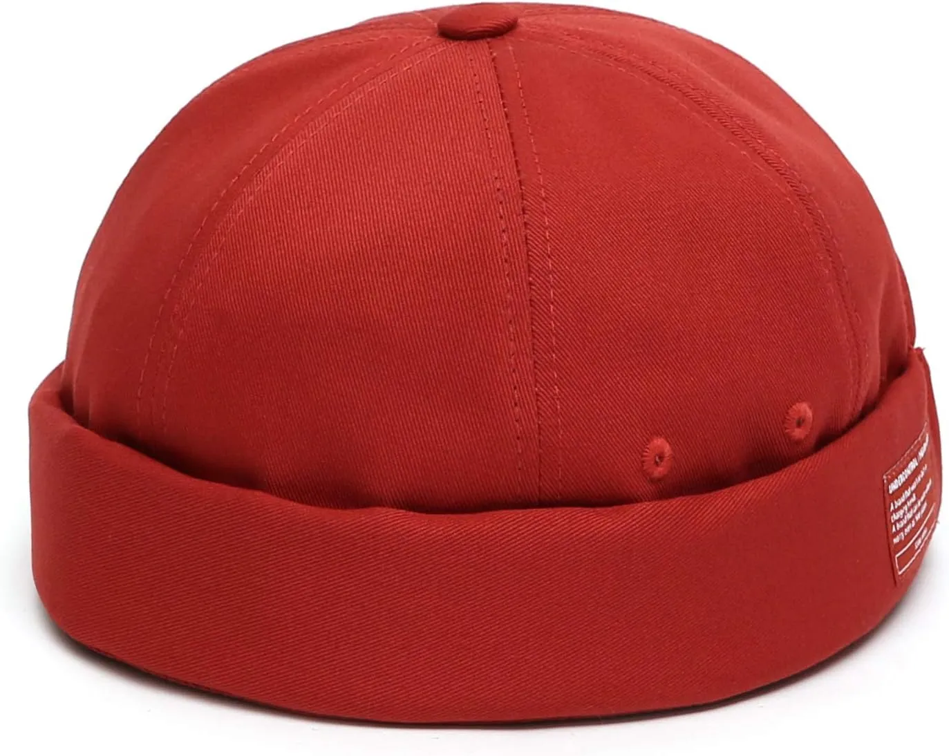 UNDERCONTROL Brimless Sailor Fisherman Leon Hat No Visor Miki Skull Docker Beanie Trawler Tactical Ring Cap for Men & Women